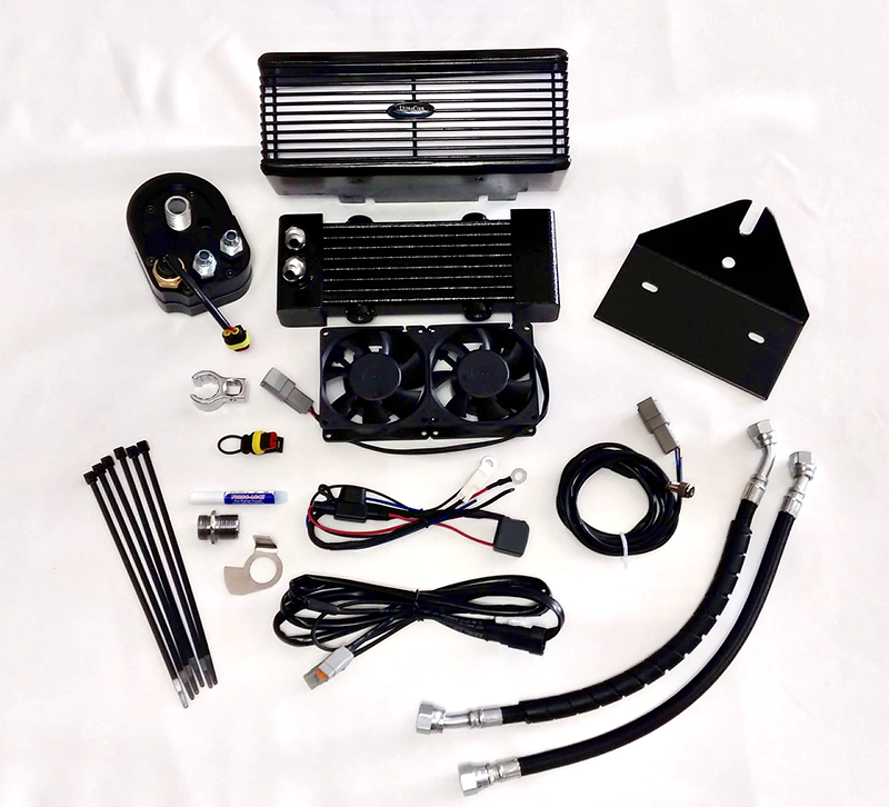 The Reefer Harley Davidson Dyna Oil Cooler, FLH Oil Cooler